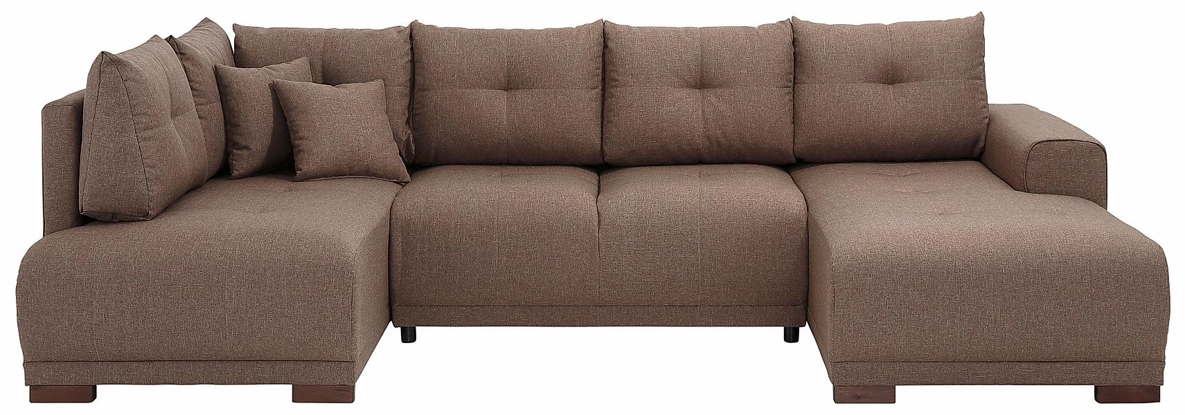 Home affaire Wohnlandschaft Viborg U-Form, mit günstig online kaufen