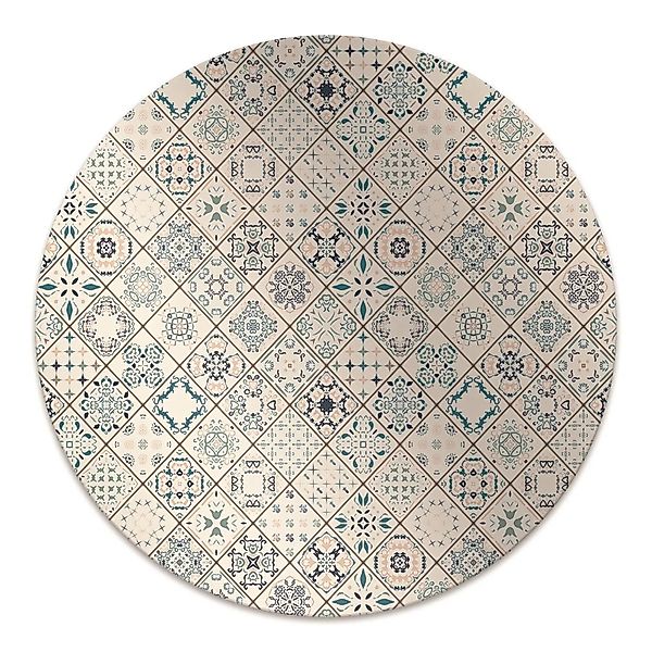 Tulup Bodenschutzmatte Fliesen Stuhlunterlage 100x100 cm Grün Unterlage Sch günstig online kaufen