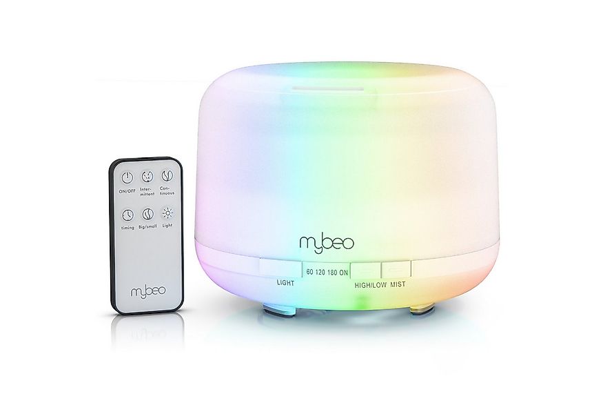 MyBeo Luftbefeuchter Aroma Diffuser 0,5 L mit Stimmungslicht in 7 Farben, 2 günstig online kaufen