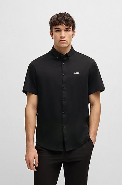 BOSS GREEN Kurzarmhemd B_MOTION_S mit Logoschriftzug auf der Brust günstig online kaufen