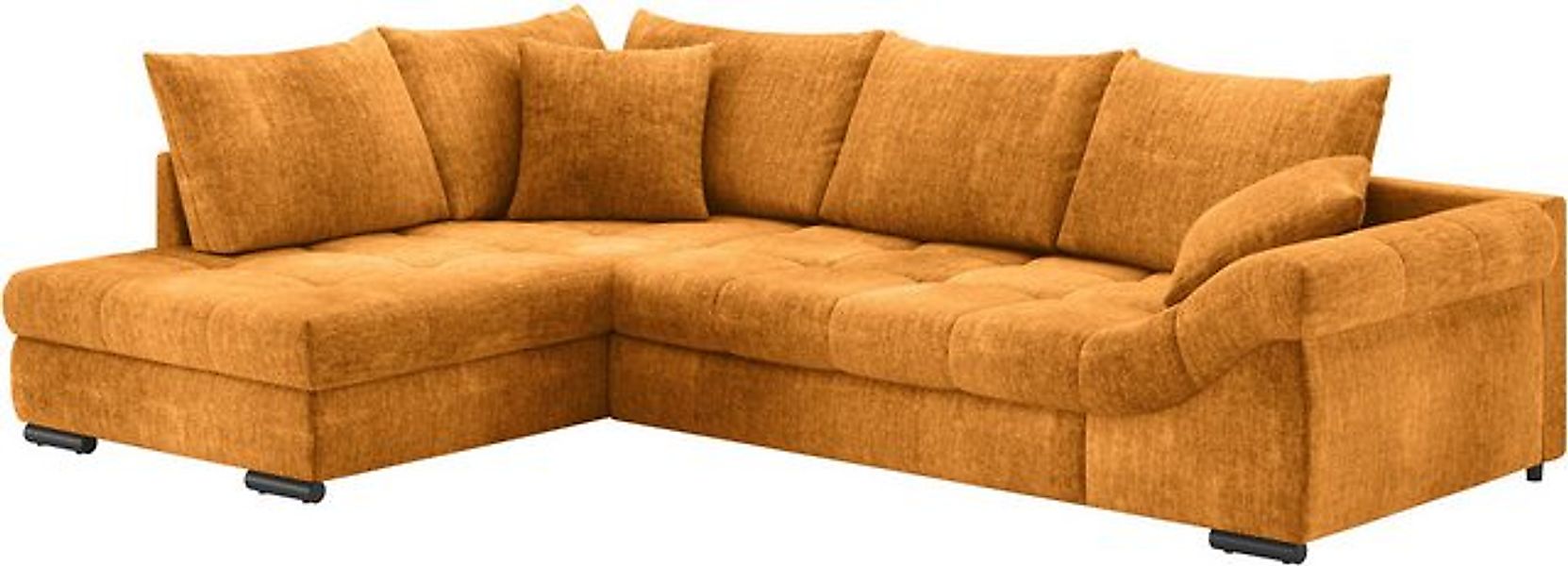 Mr. Couch Ecksofa Allegro DuraFlex, L-Form, Hochschläfer-Bettauszug, Kaltsc günstig online kaufen