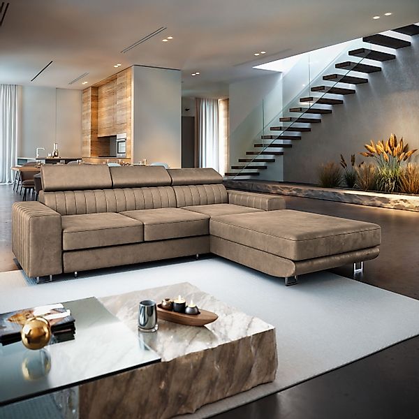 Masseno Ecksofa NOTO mit Schlaffunktion L-Form, günstig online kaufen