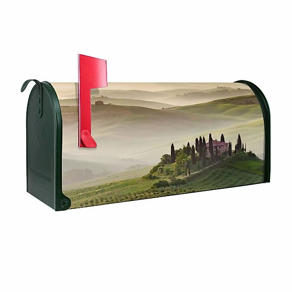 Banjado Amerikanischer Briefkasten Grün 48x22x16cm US Mailbox Letterbox Pos günstig online kaufen