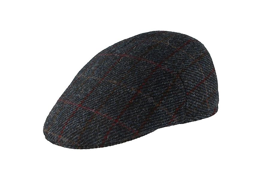 Breiter Schiebermütze Harris-Tweed knautschbare Flatcap Schirmmütze / Hut-B günstig online kaufen