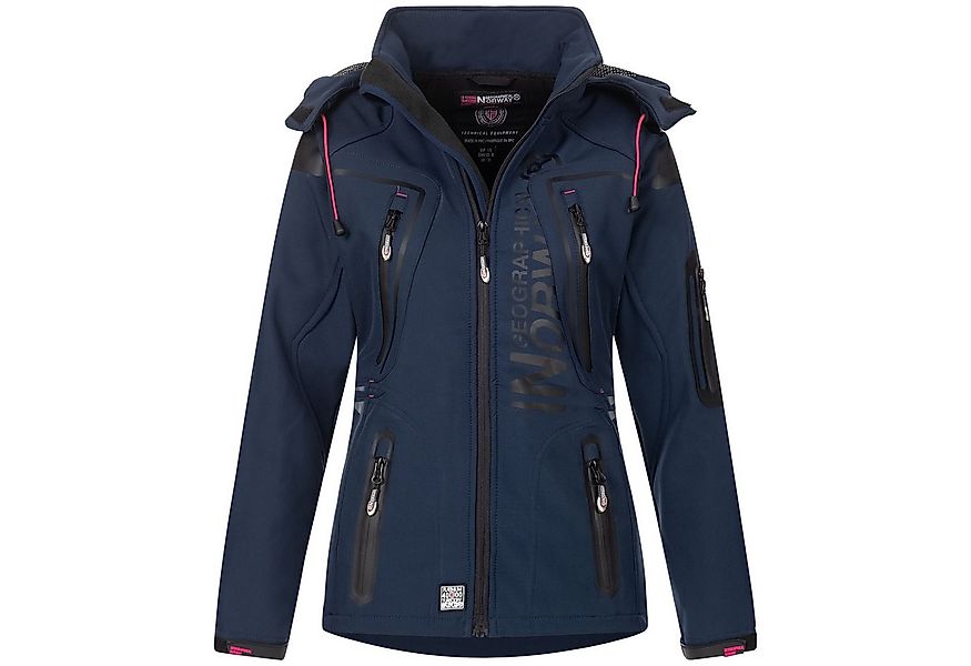 Geographical Norway Softshelljacke Damen Outdoor Windbreaker Regen Funktion günstig online kaufen