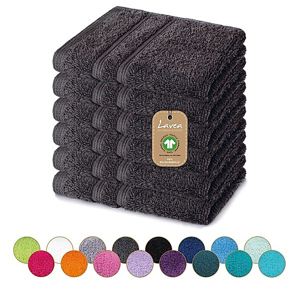 Lavea Handtuch Set Bio-Baumwoll Serie Bali, günstig online kaufen