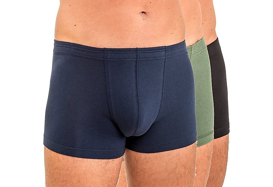 HERMKO Boxer 3901 3901 3er Pack Herren Boxershorts Pant aus 100% Bio-Baumwo günstig online kaufen