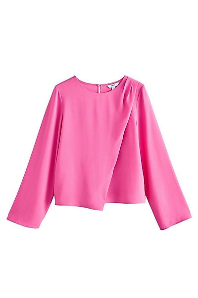 Next Langarmbluse Asymmetrisch drapiertes Langarm-Top (1-tlg) günstig online kaufen
