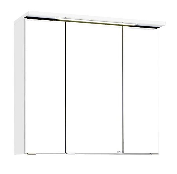 Spiegelschrank 70 inkl LED Einbauleuchte Bologna von Held Möbel Weiß günstig online kaufen