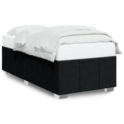 vidaXL Bett Bettgestell ohne Matratze Schwarz günstig online kaufen