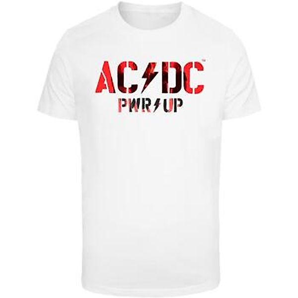 Merchcode  T-Shirt T-shirt  ACDC - PWRUP Photo Logo günstig online kaufen