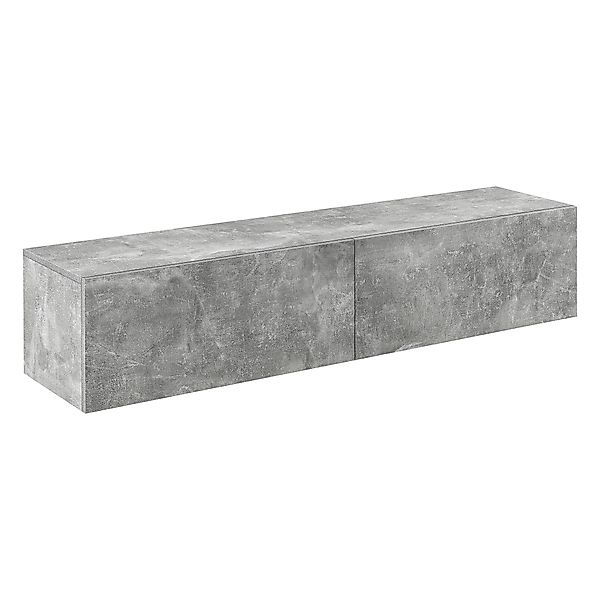 en.casa Hängeschrank »Evaton« TV Lowboard 140cm, günstig online kaufen