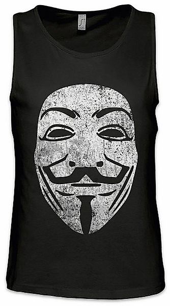 Urban Backwoods Tanktop Guy Fawkes Mask Vintage Ärmelloses T-Shirt V For Wi günstig online kaufen