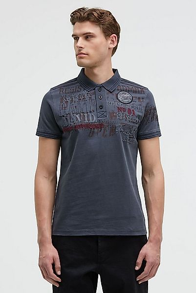 CAMP DAVID Poloshirt mit Kontrastnähten günstig online kaufen