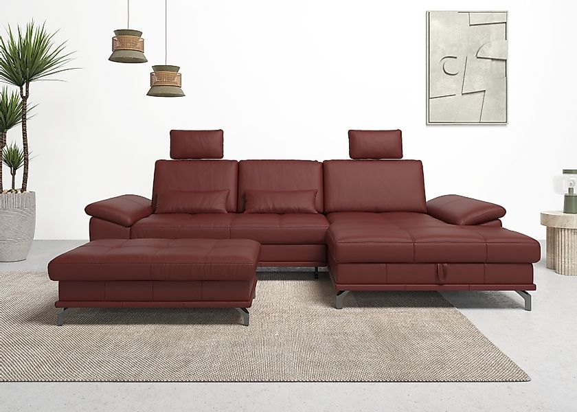 Places of Style Ecksofa Costello L-Form, günstig online kaufen