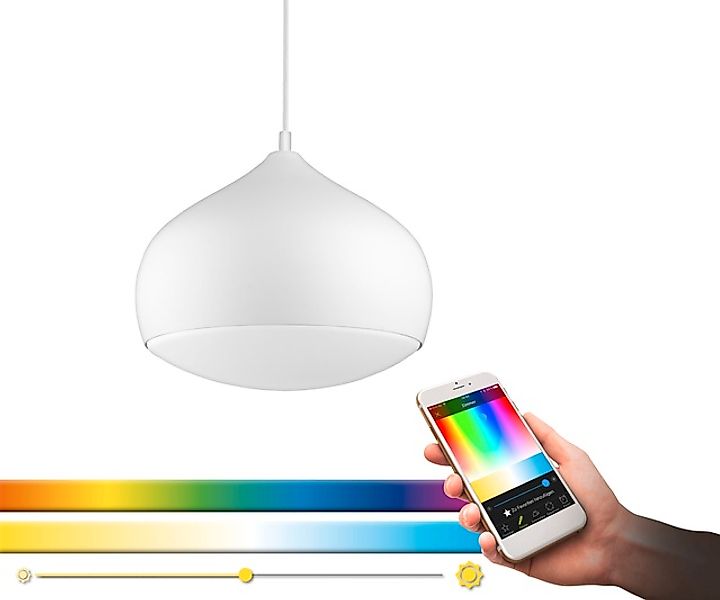 EGLO Pendelleuchte »COMBA-C«, 1 flammig, Leuchtmittel LED-Board   LED fest günstig online kaufen
