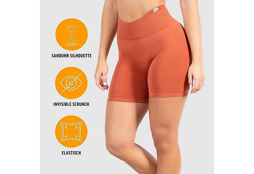Smilodox Shorts Amaze Pro, Shaped Fit Push Up Booty Radlerhose V-Shape Seam günstig online kaufen