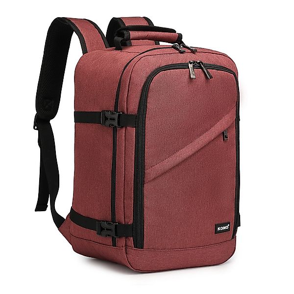 KONO Rucksack Handgepäck-Rucksack mit vielen Fächern günstig online kaufen