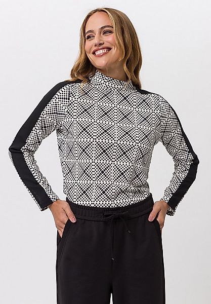 TUZZI Langarmshirt in modernem Punktdesign günstig online kaufen