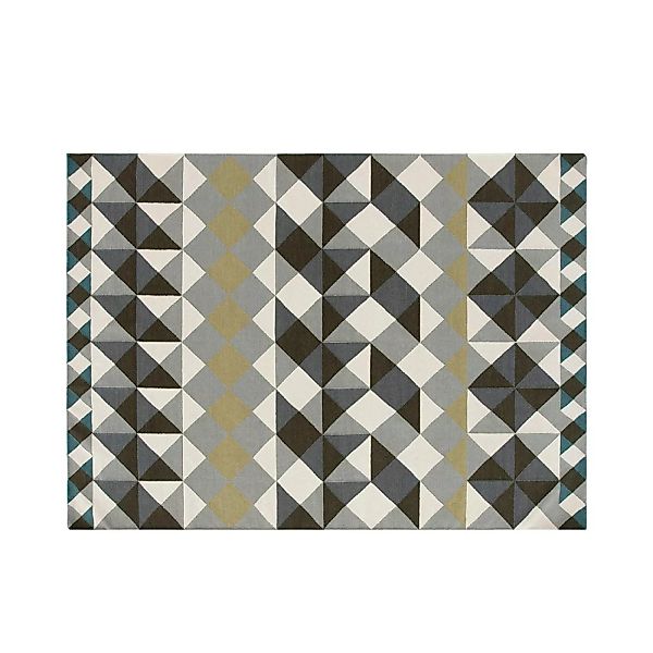 GAN - Kilim Mosaiek Teppich - grau/170x240cm günstig online kaufen