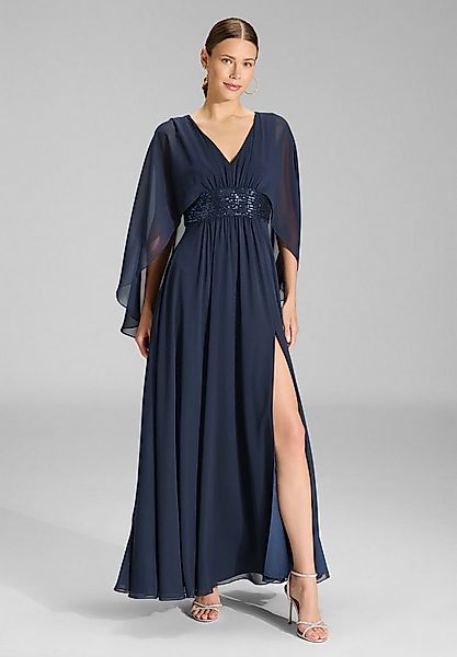 SWING Abendkleid - Abendkleid mit Cape aus Chiffon Figurbetonte Passform mi günstig online kaufen