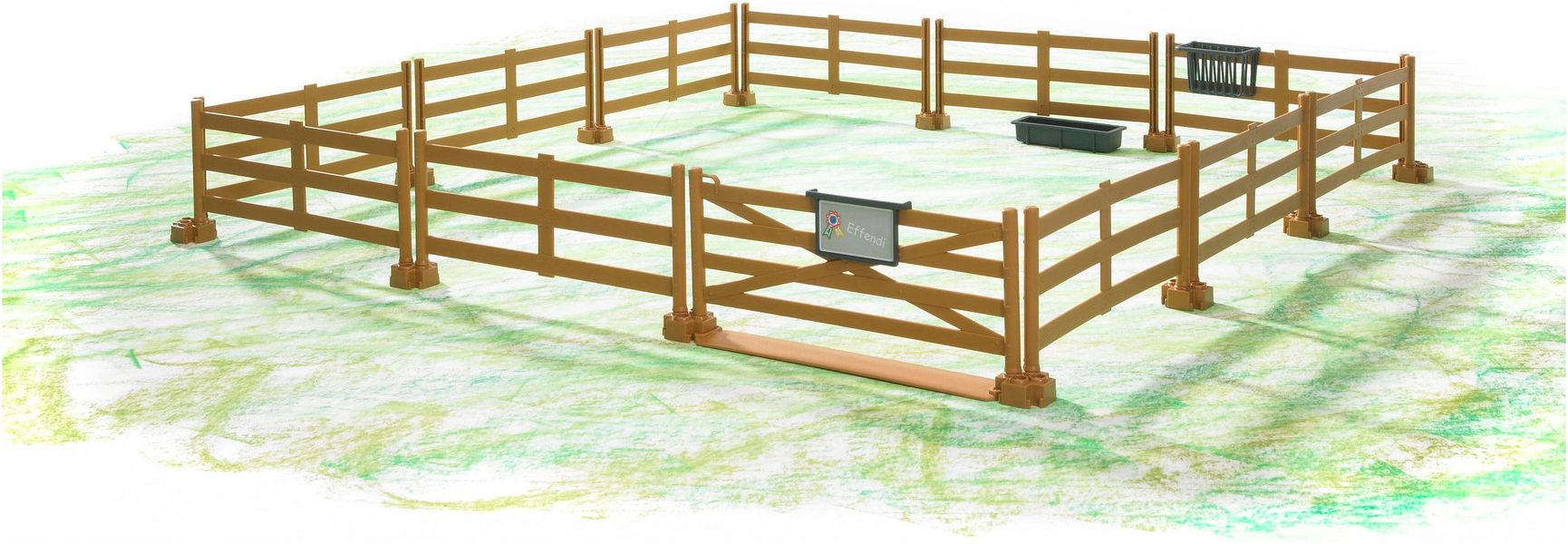 Bruder® Spielfigur Zubehör Weidezaun, Zaun, Bauernhof-Zubehör, günstig online kaufen