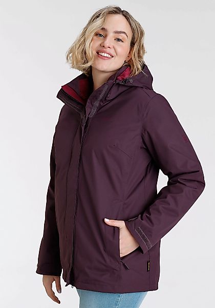 Jack Wolfskin 3-in-1-Funktionsjacke "ROSS ICE JKT", mit Kapuze günstig online kaufen