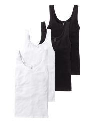 Schiesser Trägertop Cotton Essentials (4-tlg) träger-top günstig online kaufen