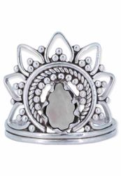 mantraroma Silberring MUDARA-SATU aus 925 Silber günstig online kaufen