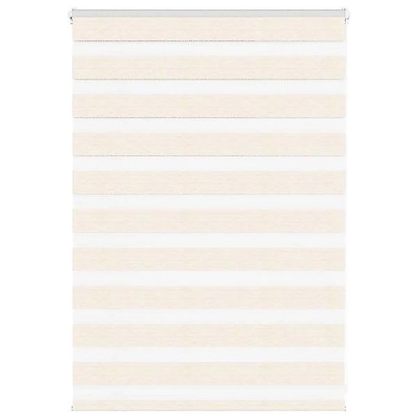 vidaXL Doppelrollo Marmorbeige 110x100cm Stoffbreite 105,9 cm Polyester 401 günstig online kaufen