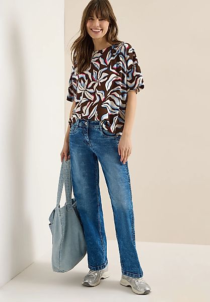 Cecil Kurzarmbluse aus softer Viskose günstig online kaufen