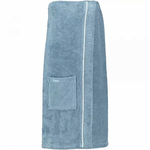 Vossen Saunakilts Damen Livina - Farbe: cadet blue - 7510 - 80x140 cm günstig online kaufen