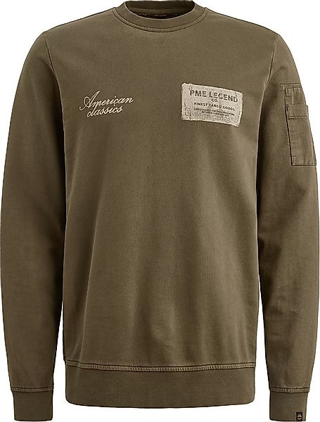 PME Legend Sweater Logo Olive - Größe XXL günstig online kaufen