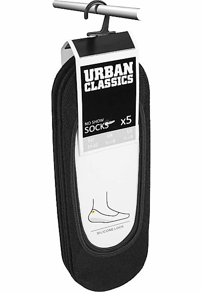 URBAN CLASSICS Strümpfe "Urban Classics Unisex Invisible Socks 5-Pack" 1 Pa günstig online kaufen