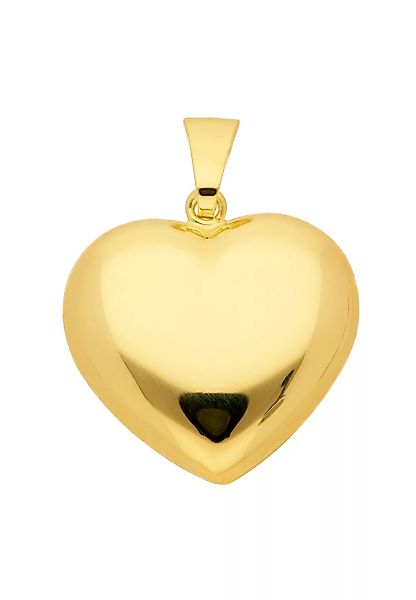 Adelia´s Kettenanhänger "585 Gold Anhänger Herz", 585 Gold Goldschmuck für günstig online kaufen