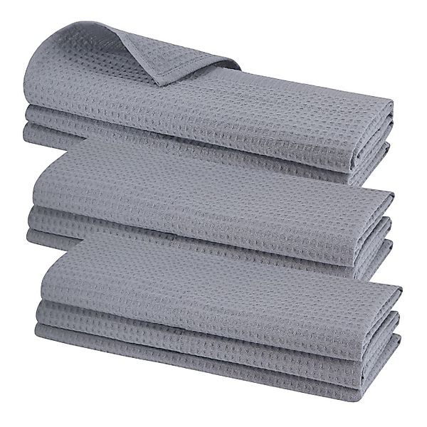 Engelland Geschirrtuch Poliertuch, (Vorteils-Set, 9-tlg., Waffel-Pique), günstig online kaufen
