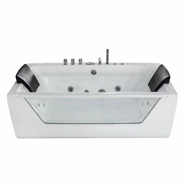 AcquaVapore Whirlpool mit Reinigungsfunktion Pool Badewanne Wanne W83R-TH-B günstig online kaufen