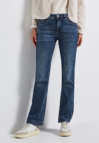 STREET ONE Bootcut-Jeans "Style Bootcut" in einer Slim Fit Passform und mit günstig online kaufen