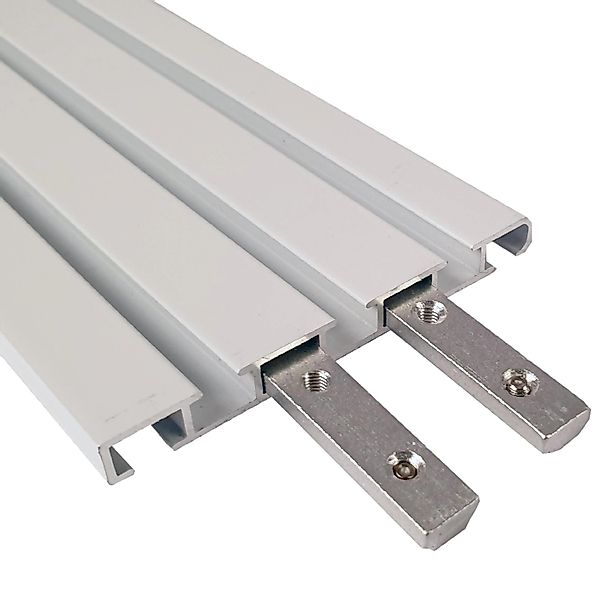 Bestlivings Gardinenschiene, wird auf vorhandene Alu Gardinenschiene gestec günstig online kaufen