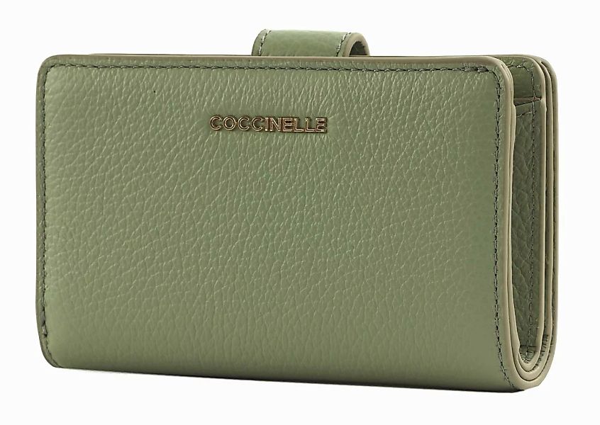 COCCINELLE Geldbörse Mini Wallet Grained Leather, günstig online kaufen