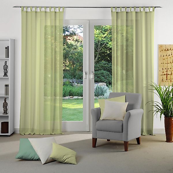 Wirth Vorhang "Sunday" Schlaufen 1 Stk. tlg. günstig online kaufen