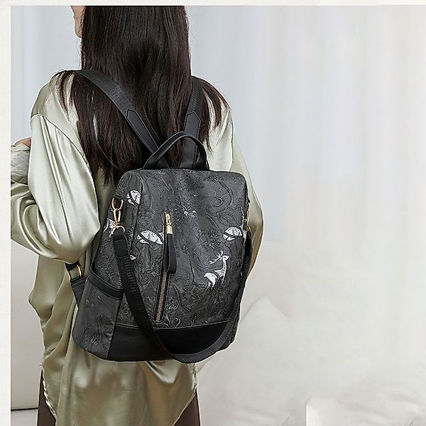 RWEUOQ Cityrucksack Damenrucksack mit Anti-Diebstahl-Design wasserabweisend günstig online kaufen