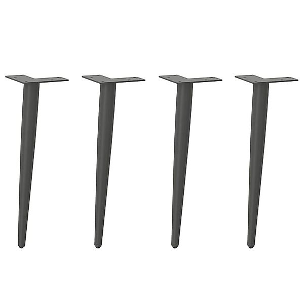 vidaXL Tischbein Couchtischbeine Konische Form 4 günstig online kaufen