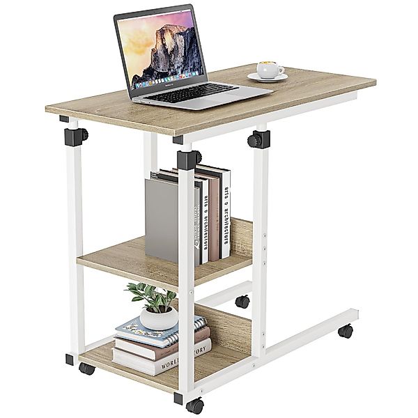 Dripex Beistelltisch Schreibtisch mit Rollen Computertisch günstig online kaufen