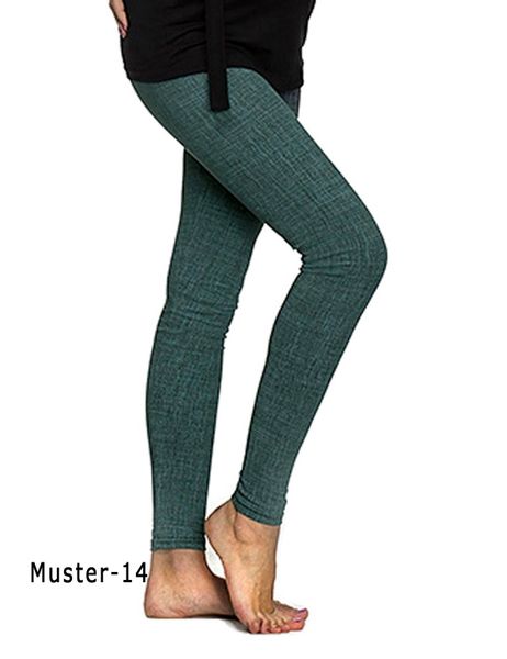 YESET Leggings Muster Leggings lang hoher günstig online kaufen