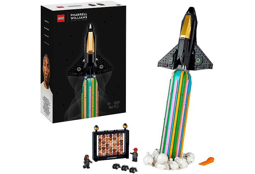 LEGO® LEGO Icons Über dem Mond mit Pharrell Williams, Spielbausteine günstig online kaufen