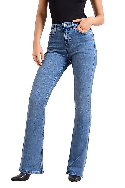 LIPSY Schlagjeans Ausgestellte Jeans mit mittlerem Bund, Petite (1-tlg) günstig online kaufen