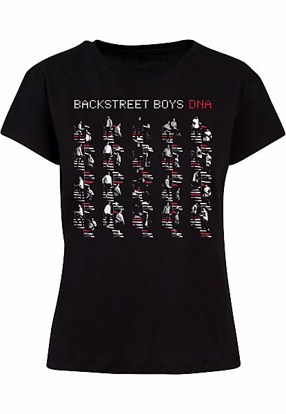 Merchcode T-Shirt "Merchcode Damen Ladies Backstreet Boys - DNA Album Red B günstig online kaufen