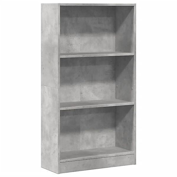 vidaXL Bücherregal Betongrau 60x24x109 cm Holzwerkstoff 857806 günstig online kaufen