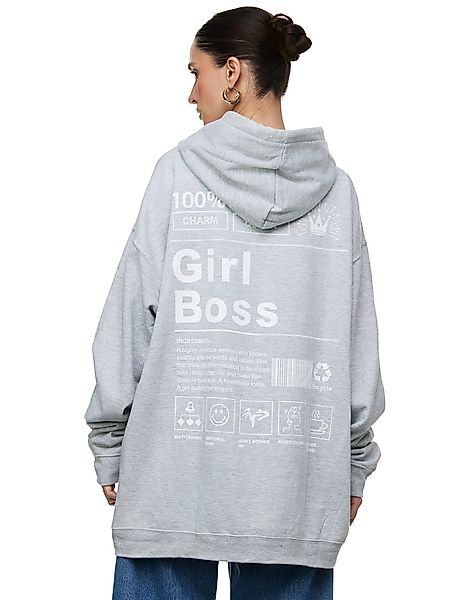 Worldclassca Hoodie Worldclassca Oversized Print GIRL günstig online kaufen